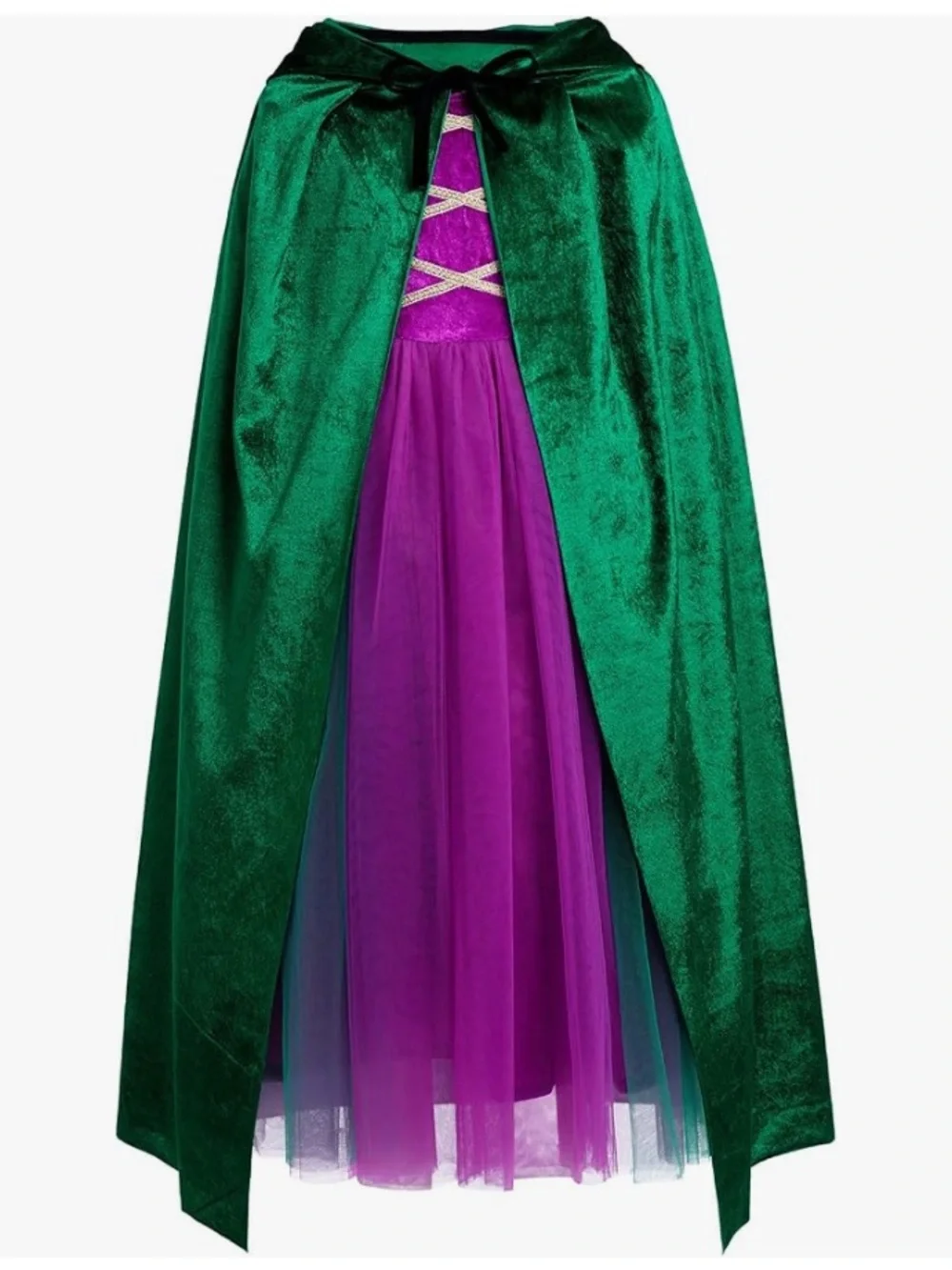 IBTOM CASTLE Witch Costume for Girls, Kids Tulle Dress Halloween Cosplay 8-9 Kid